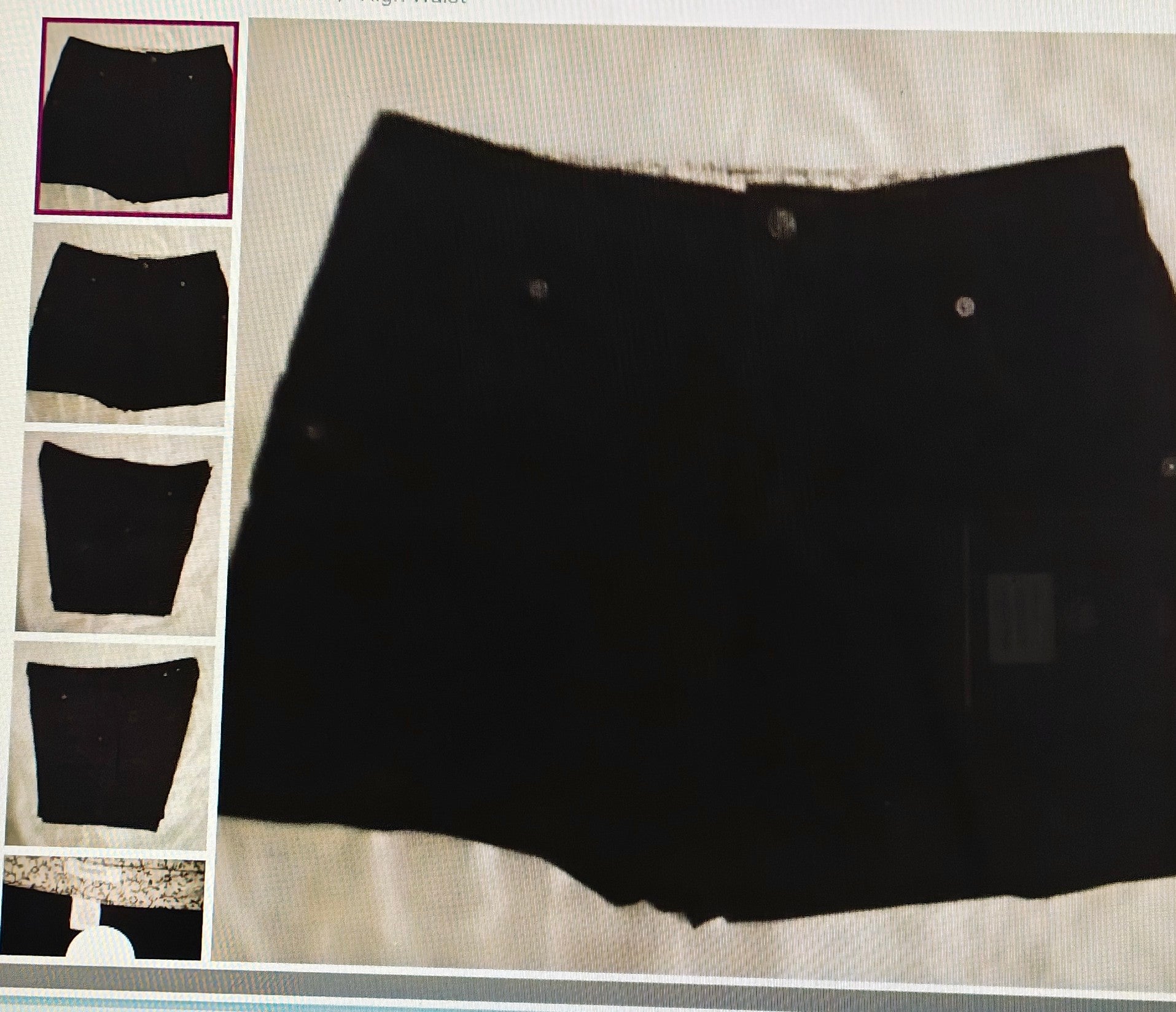 Dressbarn Elegant Women's Black Short Size 8