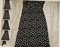 Tash&Sophie Black and White Polka Dot Dress Size S