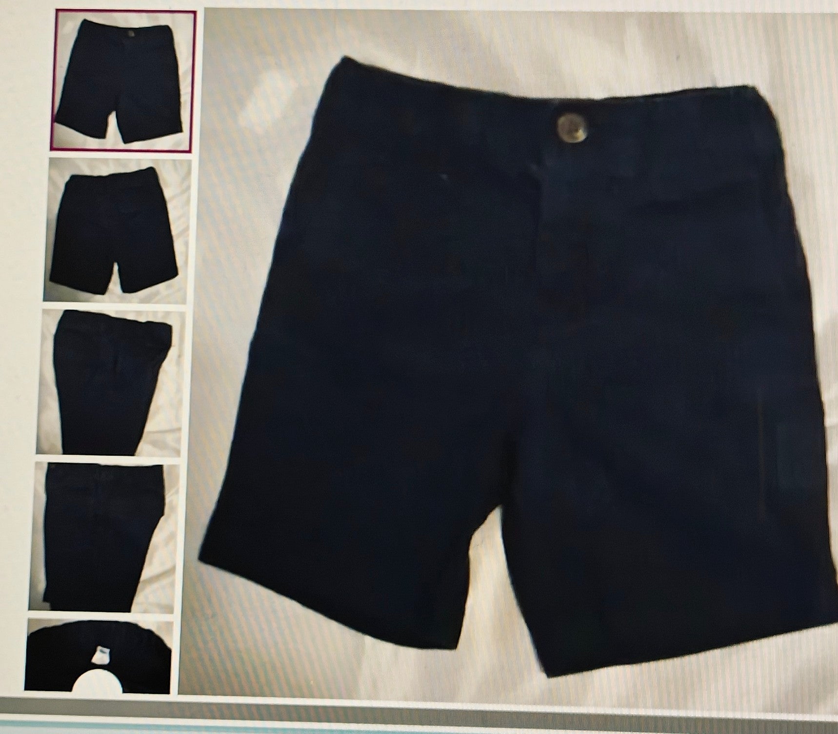 Old Navy Stretch short pants size 3T navy blue kid core summer wear
