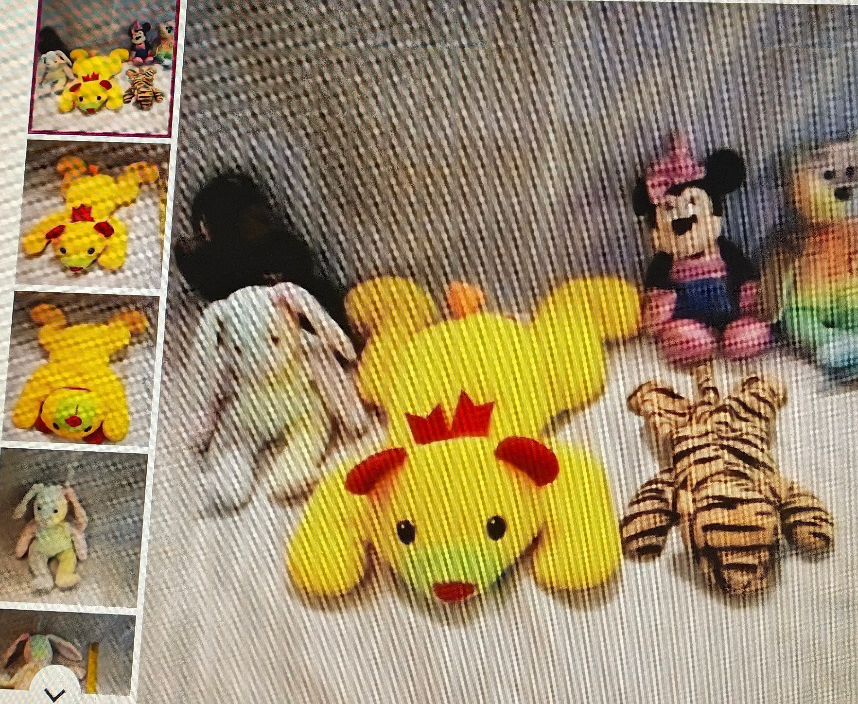 6 Various The Bennie Babies Plushed Collectible Toy
