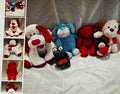 Various Valentine's Plushie Small to Medium Size
