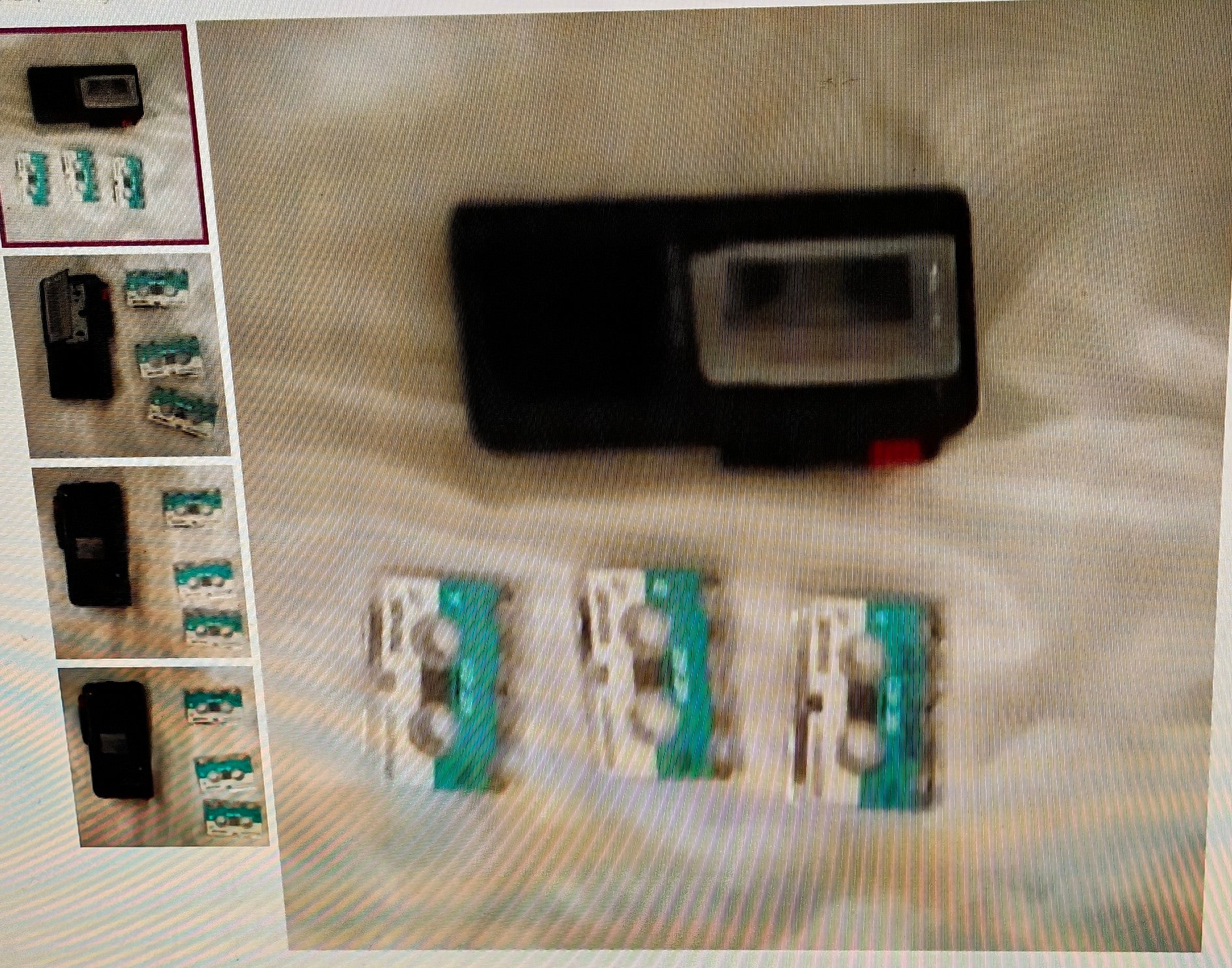 Sony M-470 Handheld Cassette Voice Recorder for parts not working
