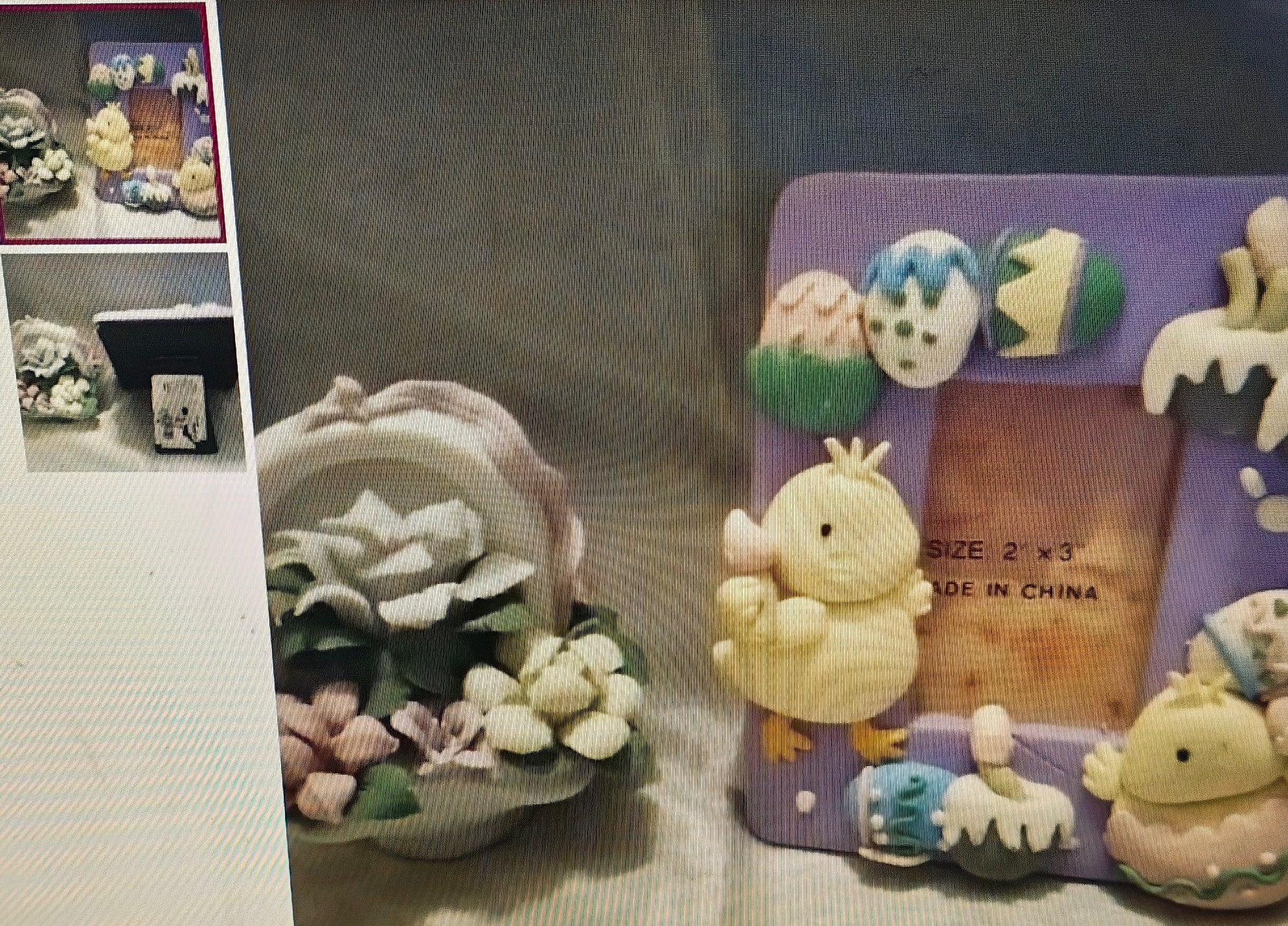 Decorative photo frame with cartoon character design on a textured surface.