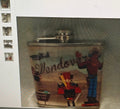 Source Unknown Vintage Wendover Souvenir Flask