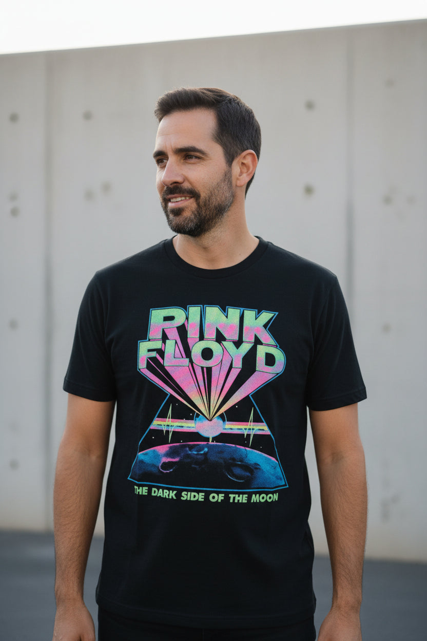 Pink Floyd Black Graphic T-Shirt