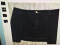 Fashion Nova women's denim black mini skirt size2XL goth grunge boho
