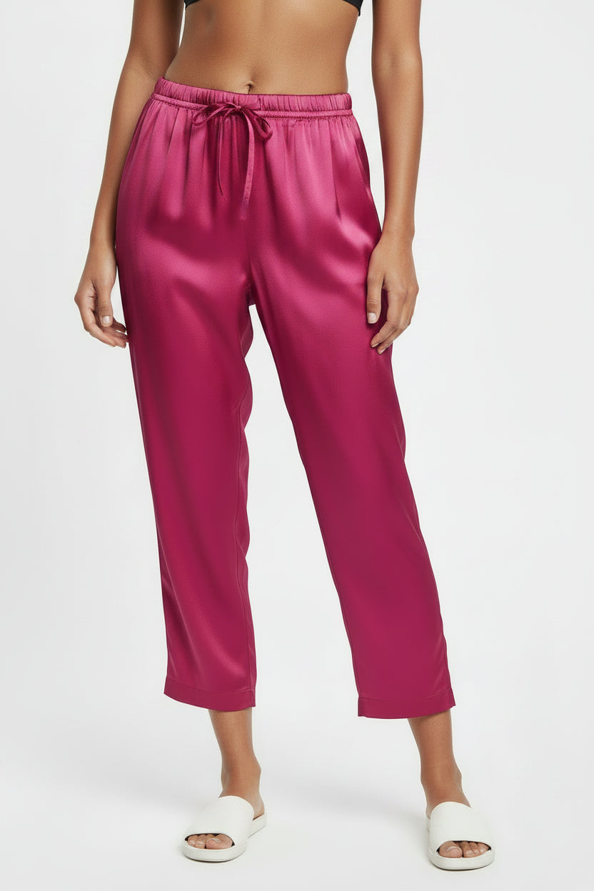 Loungewear women's pants fuchsia size XL