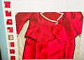 New G M I lined women's 2PCS set glamour wear size 18 red with faux diamond
