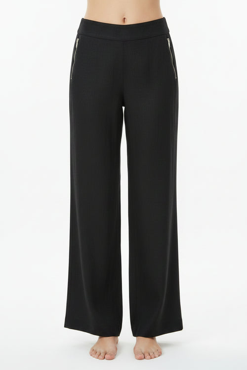 Akris Classic Blackish/Greyish Apparel Women Linen Pants Size 12