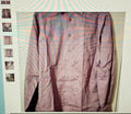 Long-sleeve shirt with a pattern on a light background
