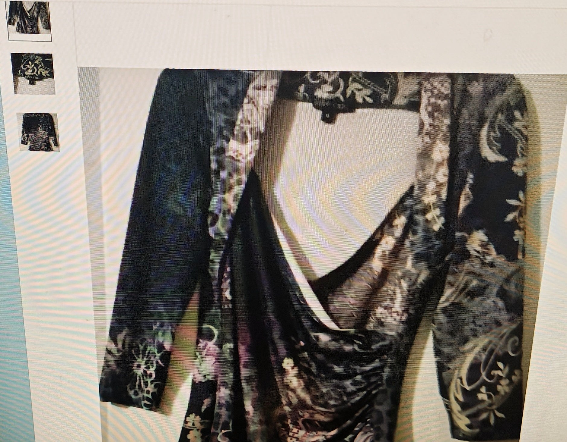 Boho Chic women's multicolor top size S bold classy stylish