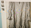 Striped dress with a blurred background