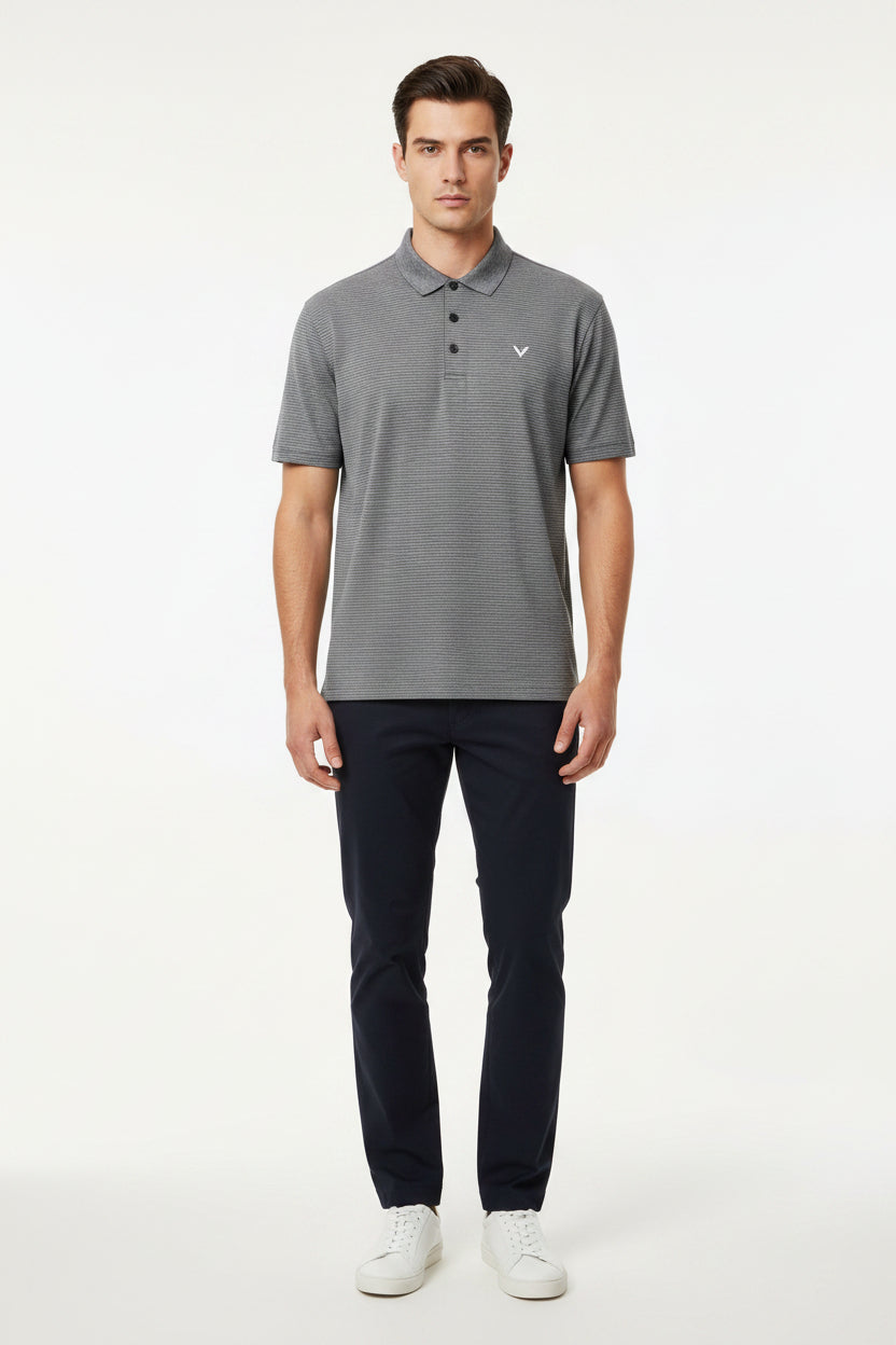 Callaway opti dri men's golf shirt size XXL grey short sleeves activewear