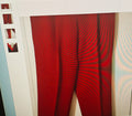 Women's lined pants 100% pure wool sz14 red Pearl C preppy university
