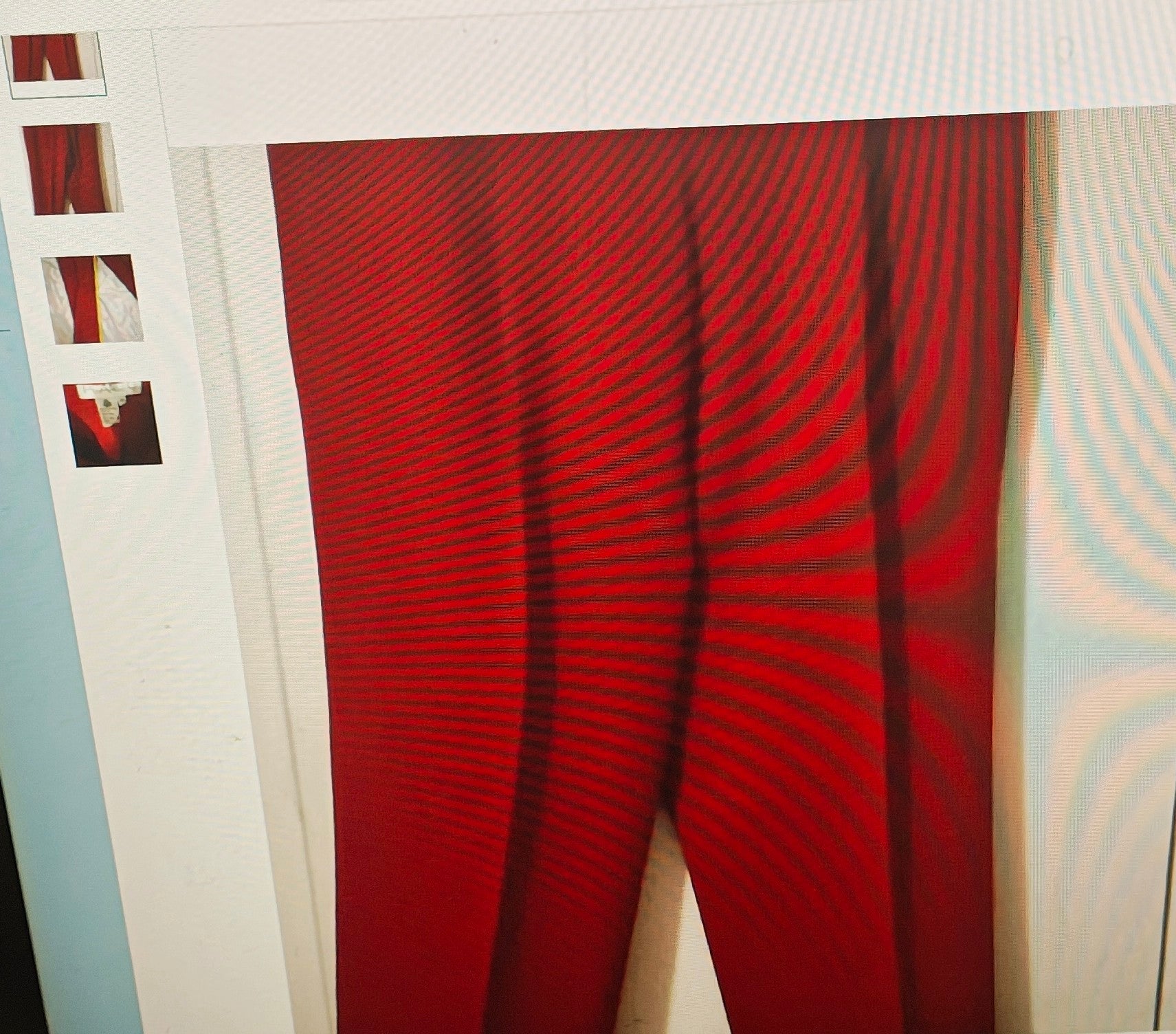Women's lined pants 100% pure wool sz14 red Pearl C preppy university
