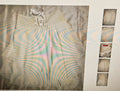 MOA USA women's skirt size XL cream/gold flared embroidered ribbon tie cottage
