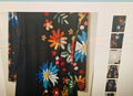 Lily by Firmiana women's blouse size3XL paisley multicolor boho goth grunge
