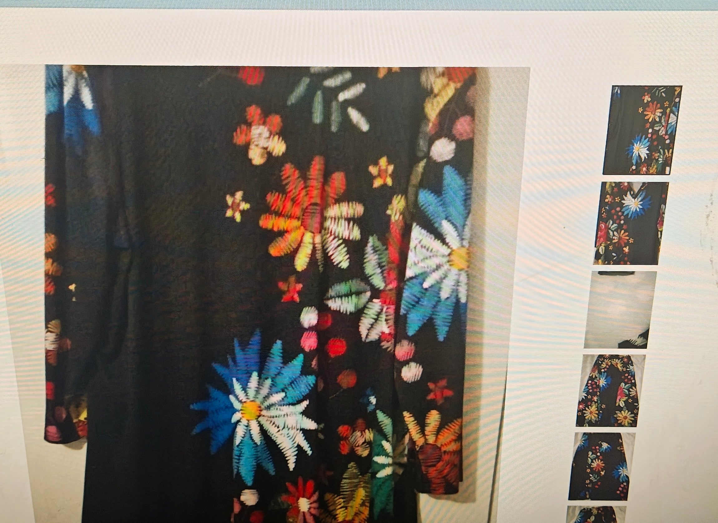 Lily by Firmiana women's blouse size3XL paisley multicolor boho goth grunge
