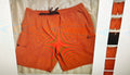 Roundtree & Yorke men's swimwear cargo shorts size XL orange fun wear
