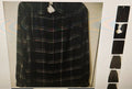 New H&M women long sleeves blouse black/white stripes size 10 goth
