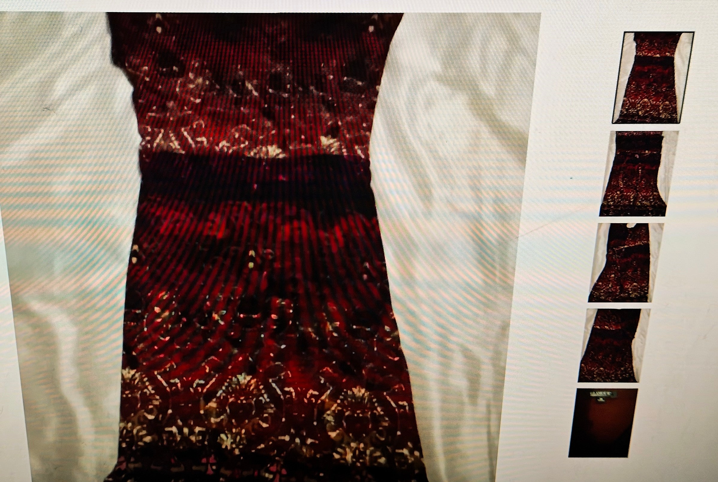 Glamour women's dress size 14 short sleeves cloth belt goth boho grunge
