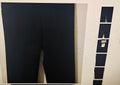Izod XFG women's black/white strip capri size 10 goth grunge boho work wear