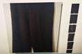 George women's chocolate brown capri size 10 goth grunge boho work wear
