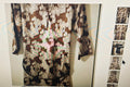 Antilia Femme women's chocolate/white dress size L boho retro grunge work