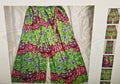Uniti Casuals women's flared pants floral elastic waist One Size Fits Most