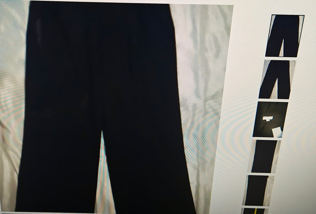 a loves a lined women's black pants size 4 with side pockets
