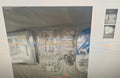 Bundle of event items: trash container lights glitter ribbons