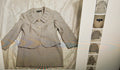 First Lady Elegant Women's Gray Blazer & Skirt Ensemble Size 8
