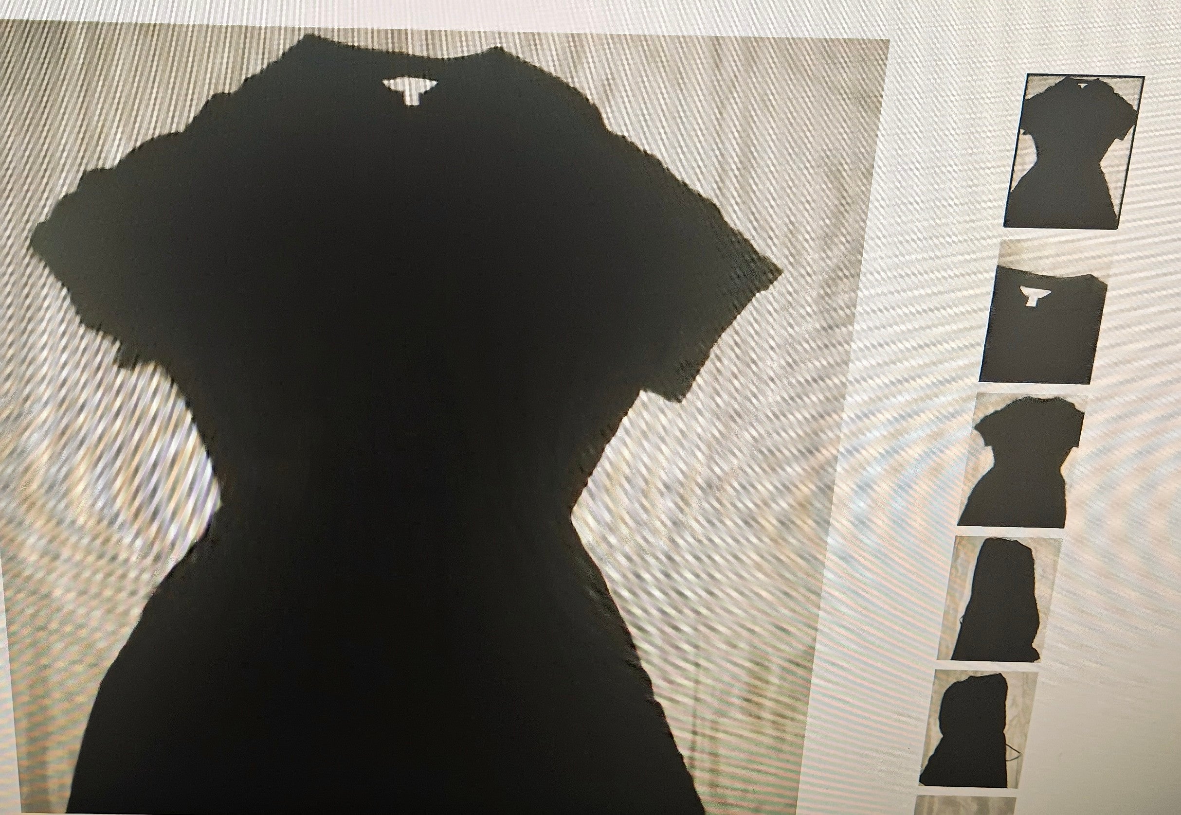 Time And Tru women's black dress pullover short sleeves size XXL(20) rayon
