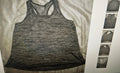 Danskin Now women's tank top black/grey size XL/LG( 16-18)
