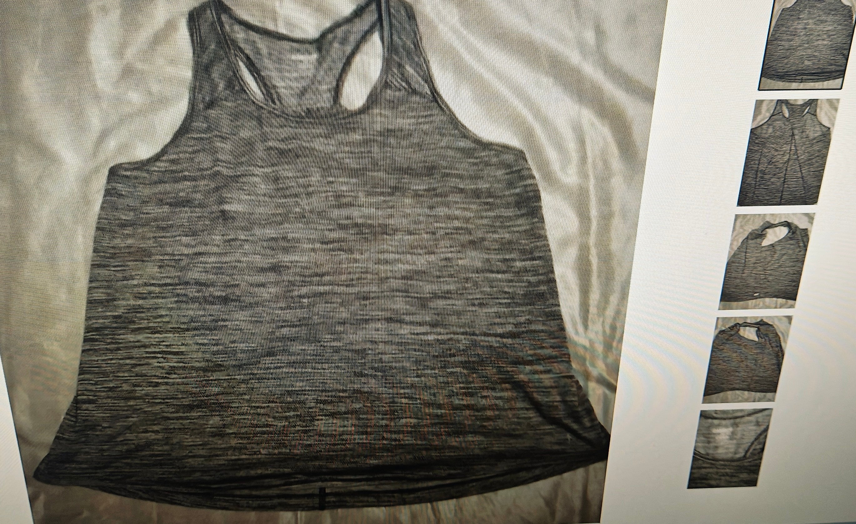 Danskin Now women's tank top black/grey size XL/LG( 16-18)
