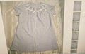Aviier women's short sleeves loungewear dress blue/white stripes size XL
