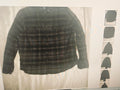 george men's long sleeves stripe shirt size XL (46-48) bluish greyish fisherman
