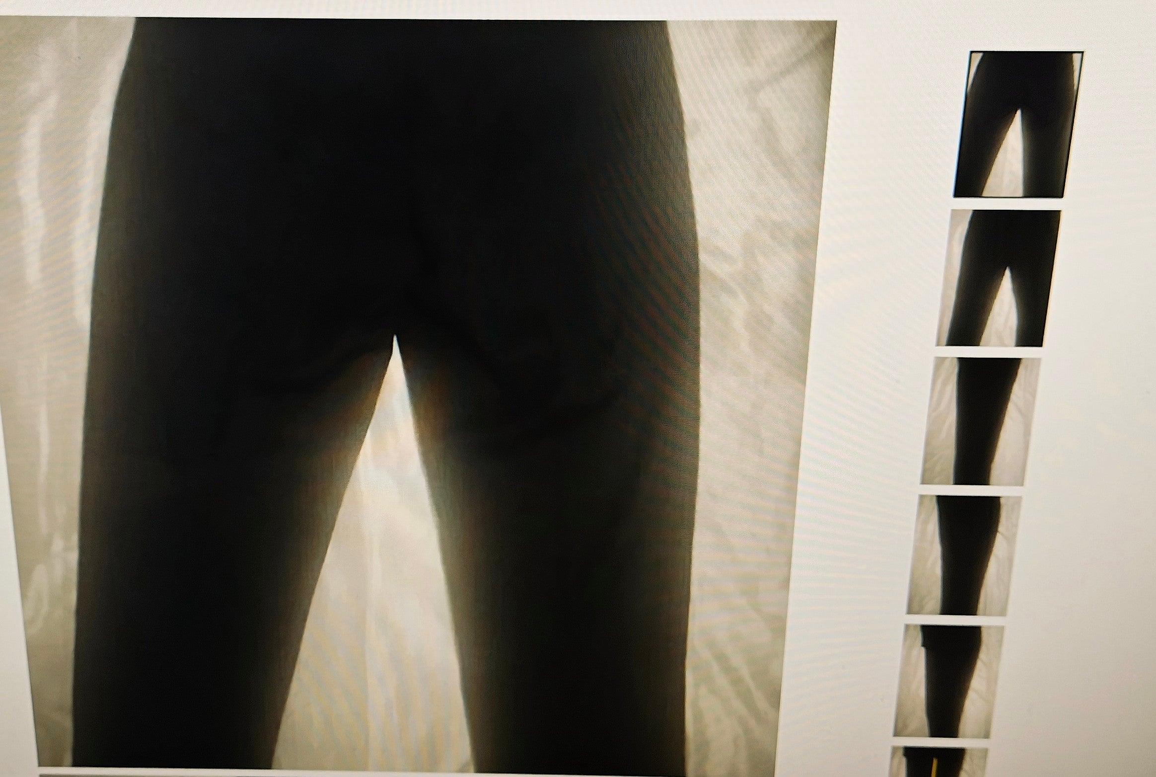 Alan Flusser men's dressy slacks size 42/32 grey w/lite blue stripes cuffed pants