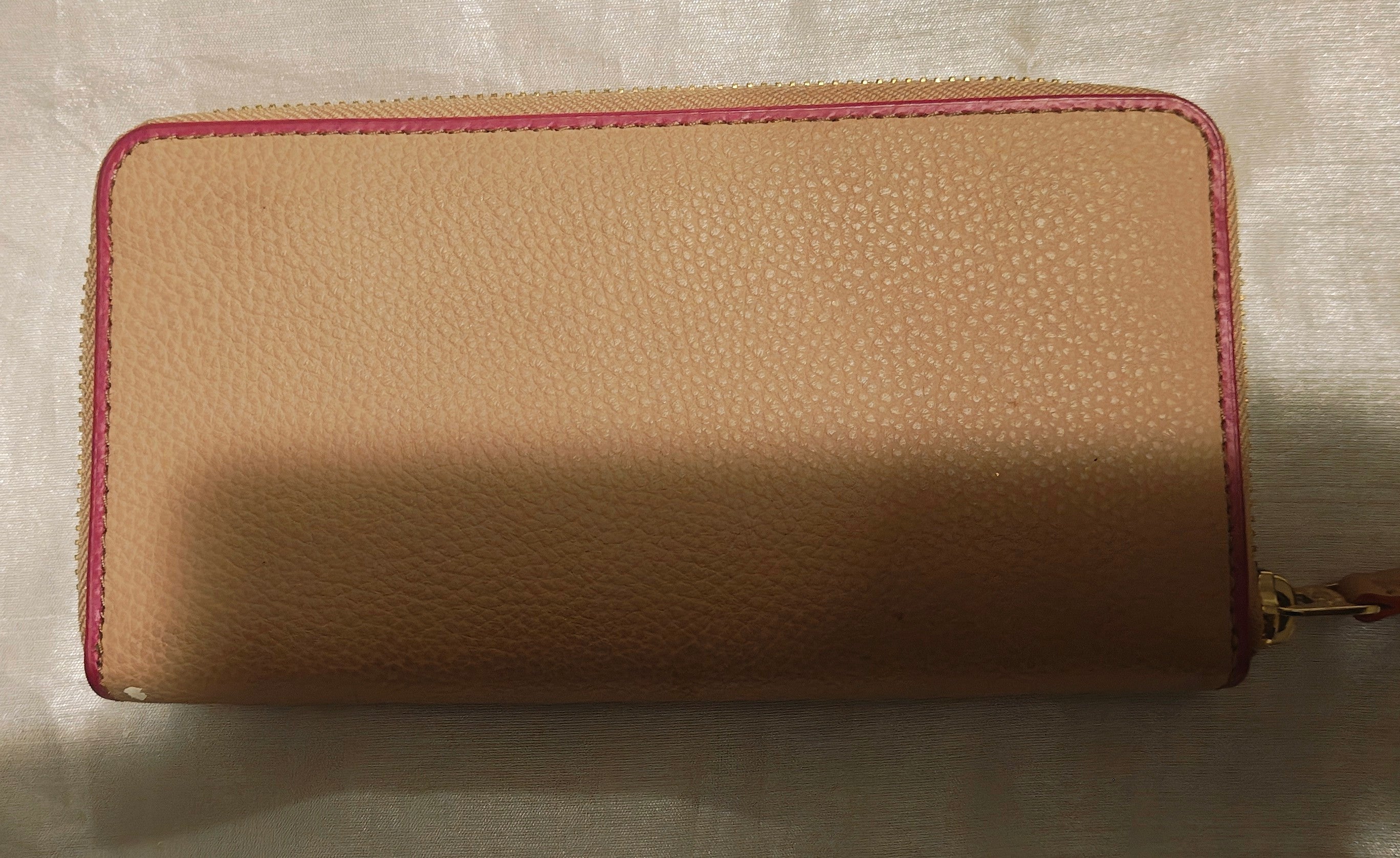 Genuine Coach Ladies wallet tan standard size