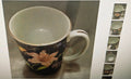 Otagiri Replacement Floral Black Ceramic Mug
