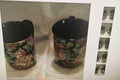 Otagiri Tavistock Floral Garden 2 Black Ceramic Mugs
