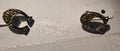 Pave Signature Coach Silver Tone Earrings
