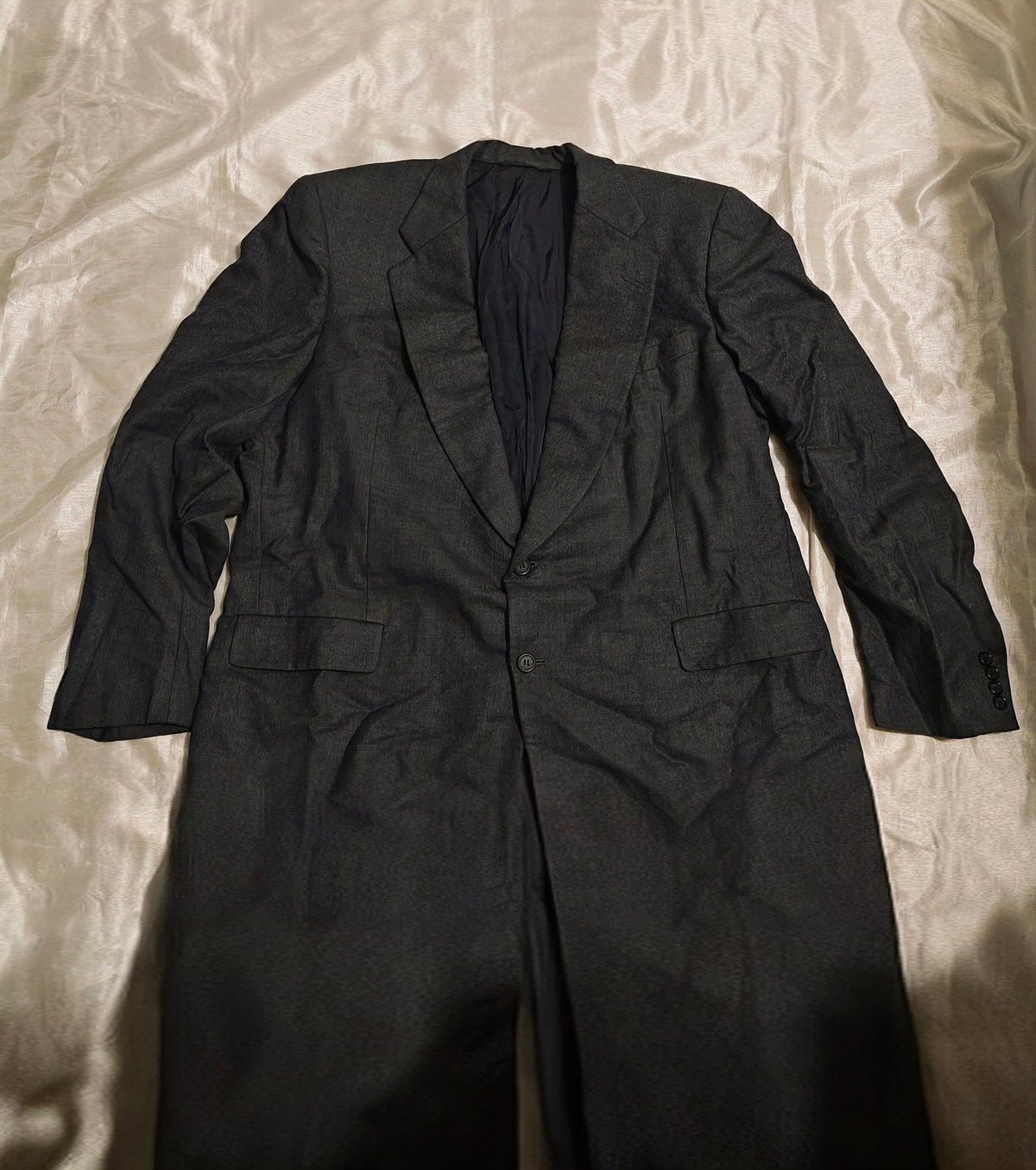 Hickey Freeman Bullock Jones Men's Grey Jacket Size 42